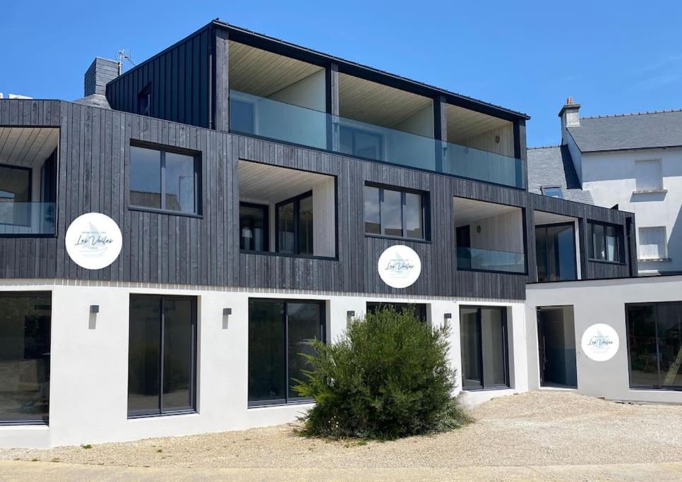 Appart'Hotel & Spa "Les Voiles" Le Pere Banard Carnac Exteriör bild